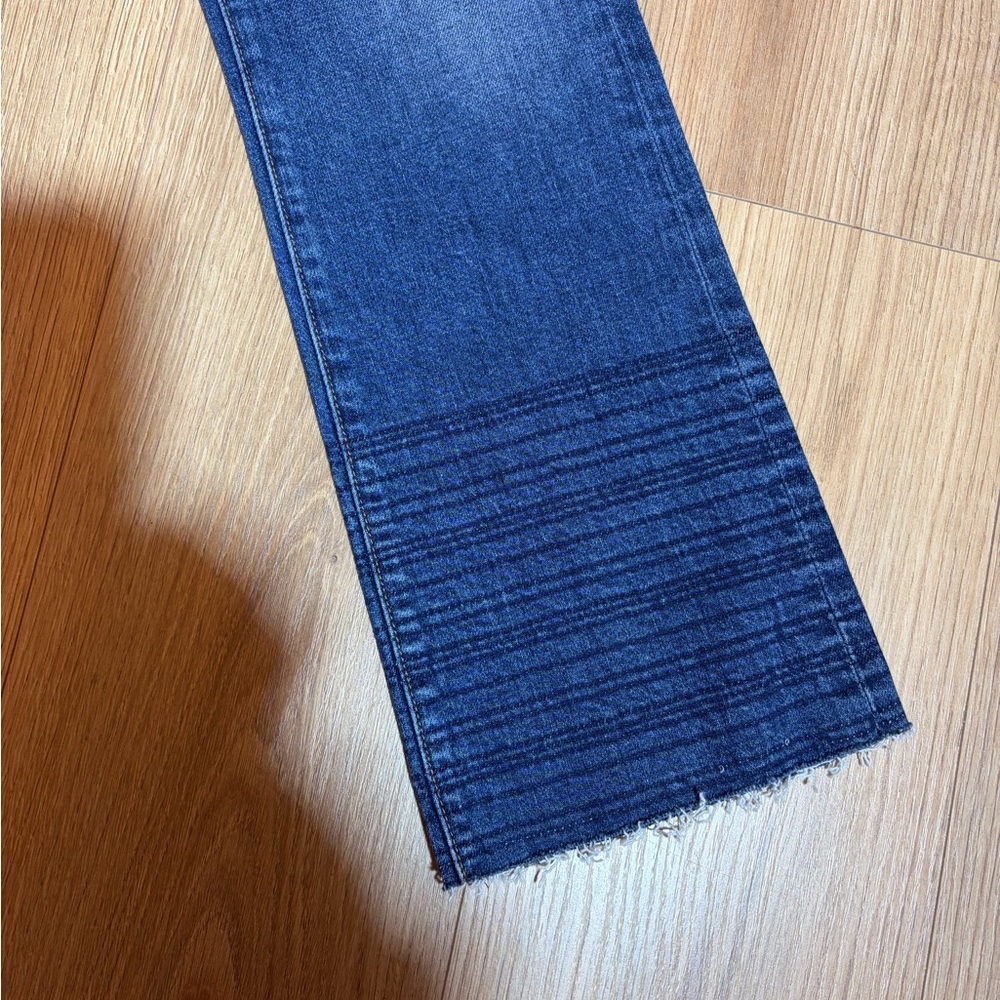Derek Lam Dark Blue Flare Jeans Sz 26 - Picture 2 of 6